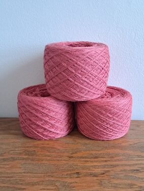 Merino × Cotton Blend Yarn Lot, 300g